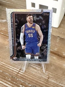2025-26 Topps Flagship - Isaiah Hartenstein Silver Sand Glitter #120 OKC New NM - Picture 1 of 2