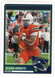 2025 Score Football Rookie, #50  Elijah Arroyo - Seattle Seahawks - Picture 1 of 2