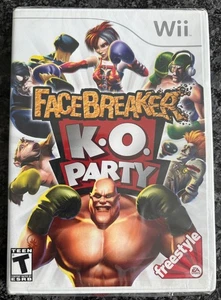 FaceBreaker K.O. Party (Nintendo Wii) EA Sports Freestyle Nuevo y Sellado de Fábrica - Imagen 1 de 2