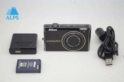 Nikon COOLPIX S640 12.2MP Compact Digital Camera Deep Black #251104o - Image 1 of 4