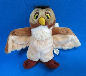 OWL 9 inches 23cm plush WINNIE THE POOH soft toy WALT DISNEY WORLD STORE VINTAGE - Picture 1 of 6