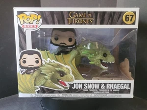 Funko Pop! Vinyl: Game of Thrones: Jon Snow & Rhaegal #67 Dragon - Bild 1 von 3