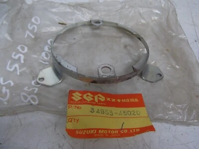 SUZUKI  GS550 750 850 1000 CLOCKS BRACKET  NEW OLD STOCK - Image 1 of 4