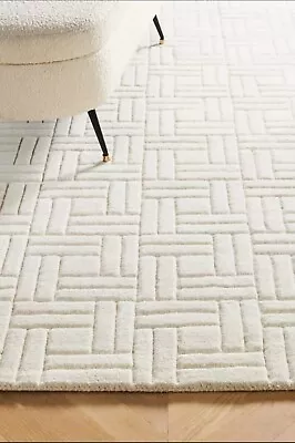 Premium Qualität Handbüschel Wolle Teppich für Wohnzimmer Schlafzimmer, Handa... - Bild 1 von 4