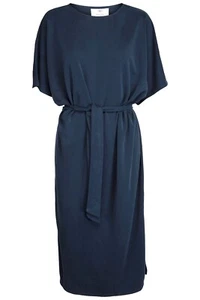 Sommerkleid Evita Dress Friendtex Midikleid Gr.M & L blau Kleid navy dänisch - Bild 1 von 2