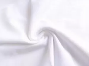 Brushed Cotton Flannel Fabric Material Wynciette WHITE - Picture 1 of 2