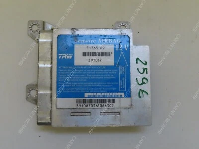 51765169 CENTRALINA SENSORE AIRBAG SRS FIAT IDEA 350 LANCIA MUSA 350 TRW 391087 - Immagine 1 di 4