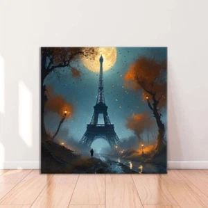 Moon Light Eiffel Tower Limited Edition High Quality Home Decor Australian Made - Foto 1 di 3