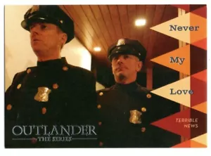 2023 Cryptozoic Outlander Season 5 NEVER MY LOVE SILVER ETCH FOIL Insert NL8 - Picture 1 of 2