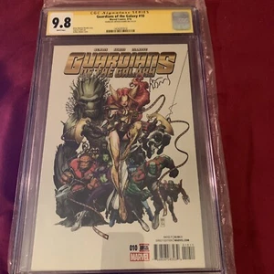 CGC 9,8 Guardianes de la Galaxia 10 Firmado por Arthur Art Adams ¡Variante Angela!!¡! - Imagen 1 de 12