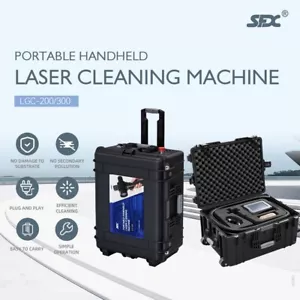 Portable Handheld 200W Pulse Laser Cleaner Rust/Paint/Coating Removal Machine - Picture 1 of 15