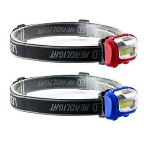 COB 3W LED Head Light Mini Headlamp Bright Outside Camping Fishing Flashlight - Picture 1 of 6