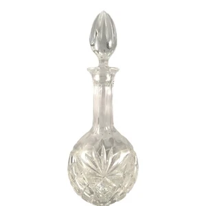 De Colección Gorham Cristal Corte Vidrio Decantador King Edward Vino Licor Soporte Vajilla  - Imagen 1 de 12