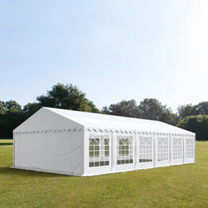 Tendone per Feste 6x12 m Gazebo PVC 700 N, bianco - Bild 1 von 7