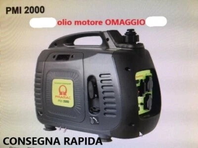PMI2000 (2KVA) 1,70 kW  GRUPPO ELETTROGENO PRAMAC GENERATORE BENZINA  nero - Immagine 1 di 2