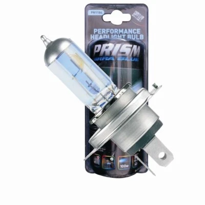 Lampade Lampadine Alogene Fari Auto H4 100/80W visibilità fascio luce + potente - Immagine 1 di 3