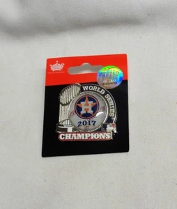 2017 World Series Champions Houston Astros Trophy Pin (AM) FREESHIP - Picture 1 of 1