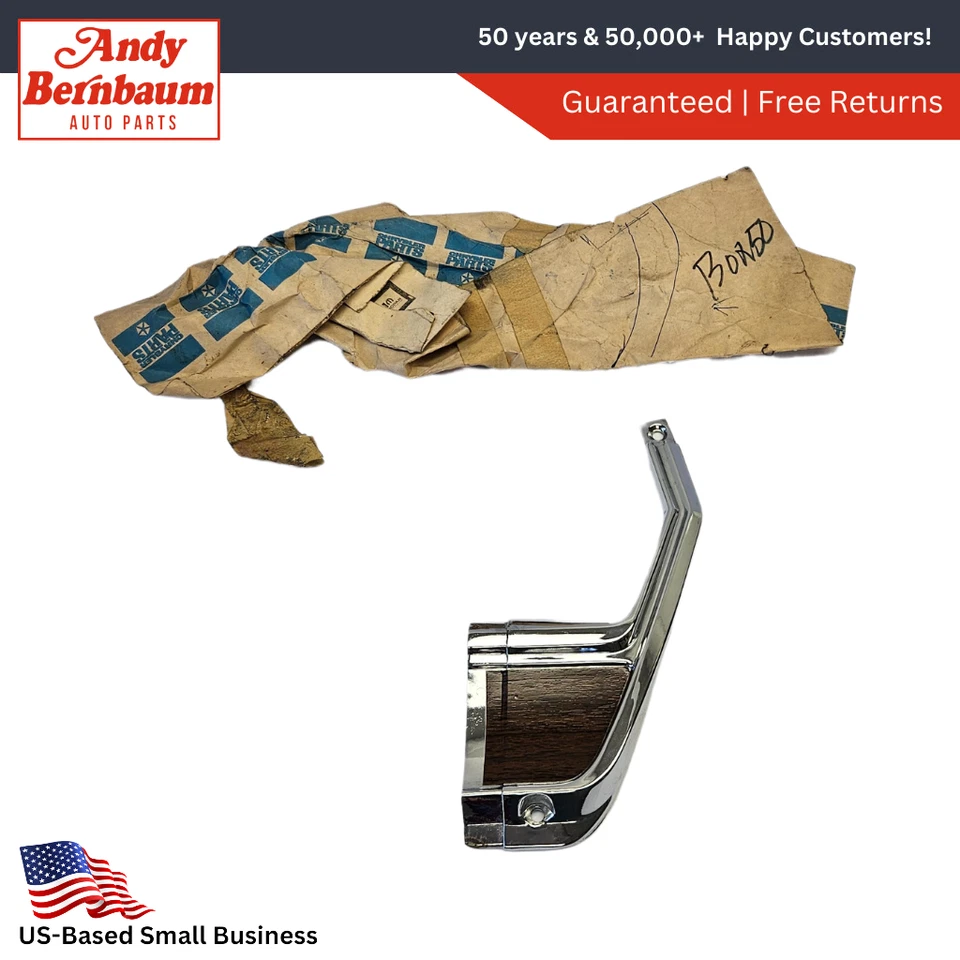 1970 Plymouth Fury Wagon Left Quarter Panel Lower Rear Molding 3419763 NOS. - Image 1 of 4