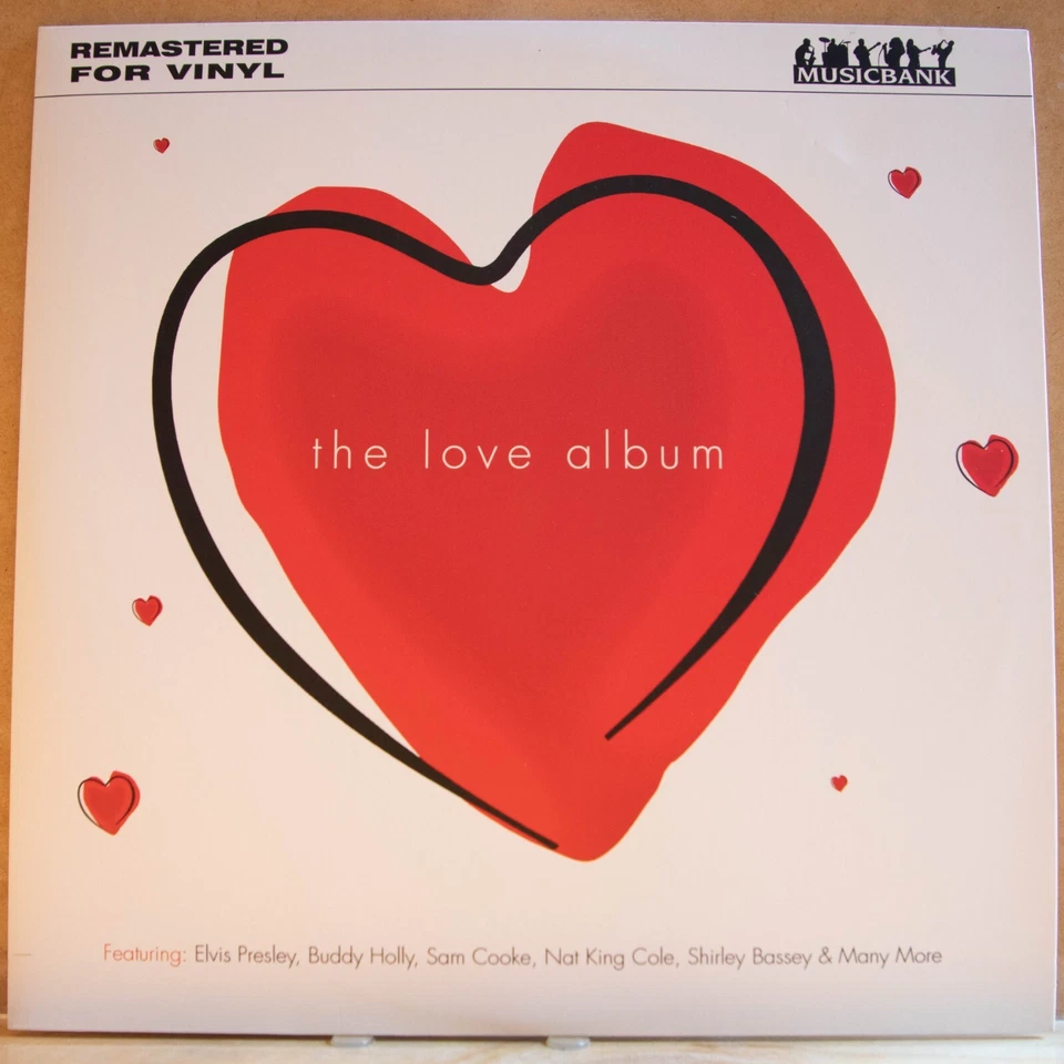 THE LOVE ALBUM - VARIOUS - Vinyl LP - Musicbank - 2017 - VG FREE POSTAGE (2639) - Image 1 of 4