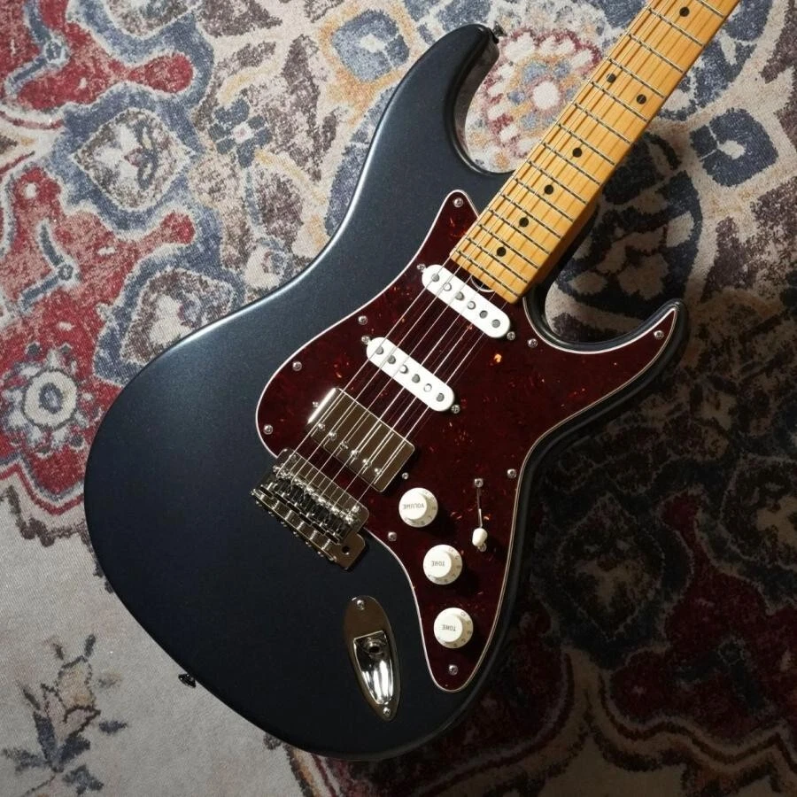 Don Grosh Retro Classic SSH Alder/Maple Charcoal Frost w/Hard case Safe Packing - Image 1 of 4