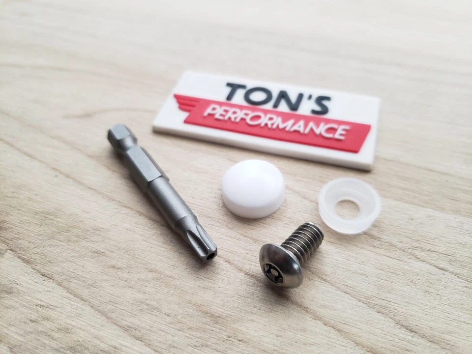 Guardabarros trasero Harley Davidson antirrobo asiento montaje perno con tapa bloqueo Sturgis Foto 1 de 4