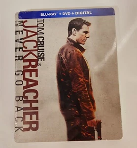 Jack Reacher - Never Go Back Steelbook Sealed Blu-Ray DVD Tom Cruise - Picture 1 of 2