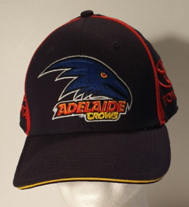 Adelaide Crows Puma AFL Baseball Style Cap Hat Navy Blue Adjustable Embroidered