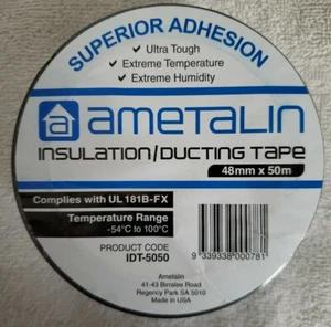 24 Rolls Ametalin Insulation/Ducting Tape. 48mm X 50M - Picture 1 of 5