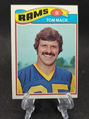 1977 Topps Tom Mack Los Angeles Rams Football Card #265 - Image 1 of 2