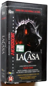 VHS PAL VIDEOKASSETTE HOBBY WORK LA CASA 1994 SAMUEL RAIMI HORROR EVIL - Bild 1 von 2