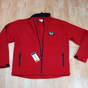 Minute Maid Red Men’s Jacket Clique Large Zip Full zip W/ Pockets - Picture 1 of 10