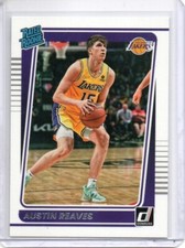 2021-22 Panini Chronicles Donruss Austin Reaves Rated Rookie #298 Lakers