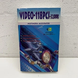 Jaton GeForce 8400G MX400 Video Graphics Card 32MB DDR VGA VIDEO-118PCI-32DDR - Picture 1 of 8