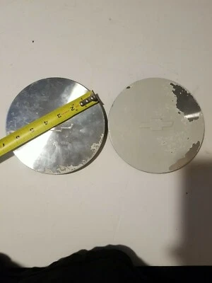 1997 2005 CHEVY CHEVROLET VENTURE OEM MACHINED CENTER WHEEL COVER HUBCAP 9593128 - Image 1 of 4