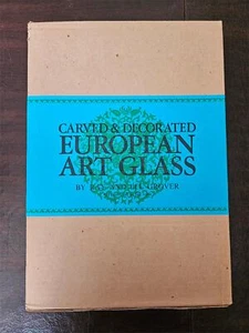 Ray & Lee Grover: Carved & Decorated European Art Glass HC w/ slipcase - Bild 1 von 7