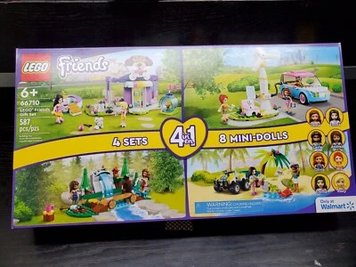 LEGO 66710 Juego de Regalo Amigos 4 en 1 587 piezas (Incluye 41697 41443 41691 41677) Nuevo Foto 1 de 4