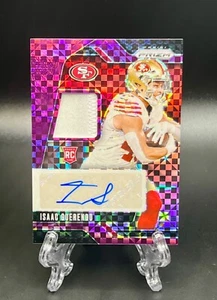 2024 Panini Prizm Isaac Guendo RPA Viola Power Prizm SP/49 49ers - Foto 1 di 2
