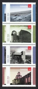 ROYAL ARCHITECTURE = STRIP of 4 DIFFERENT STAMPS = Canada 2007 #2215-2218 MNH - Bild 1 von 1