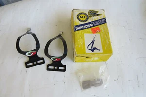 BICICLETA DE COLECCIÓN FIXIE DE CARRERAS DE CARRETERA DE ALEACIÓN NEGRA PEQUEÑA CLIPS PARA PUNTERA ALE S - Imagen 1 de 3