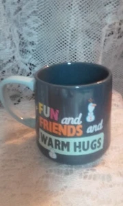 Disney Parks Frozen Olaf Snowman Summertime Fun Warm Hugs Stoneware Coffee Mug - Picture 1 of 5
