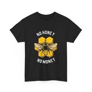 Bienen kein Honig kein Geld Honig Imker T-Shirt - Bild 1 von 15