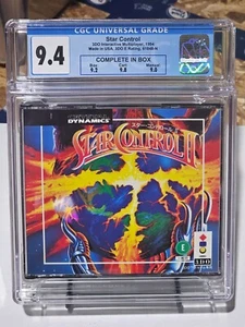 STAR CONTROL 2 3D0 Game CGC Graded 9.4 CIB Complete RARE Japanese Variant - Bild 1 von 3
