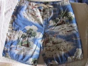 Ralph Lauren HAWAIIAN PRINT BOARD SHORTS NWT 34 - Picture 1 of 1