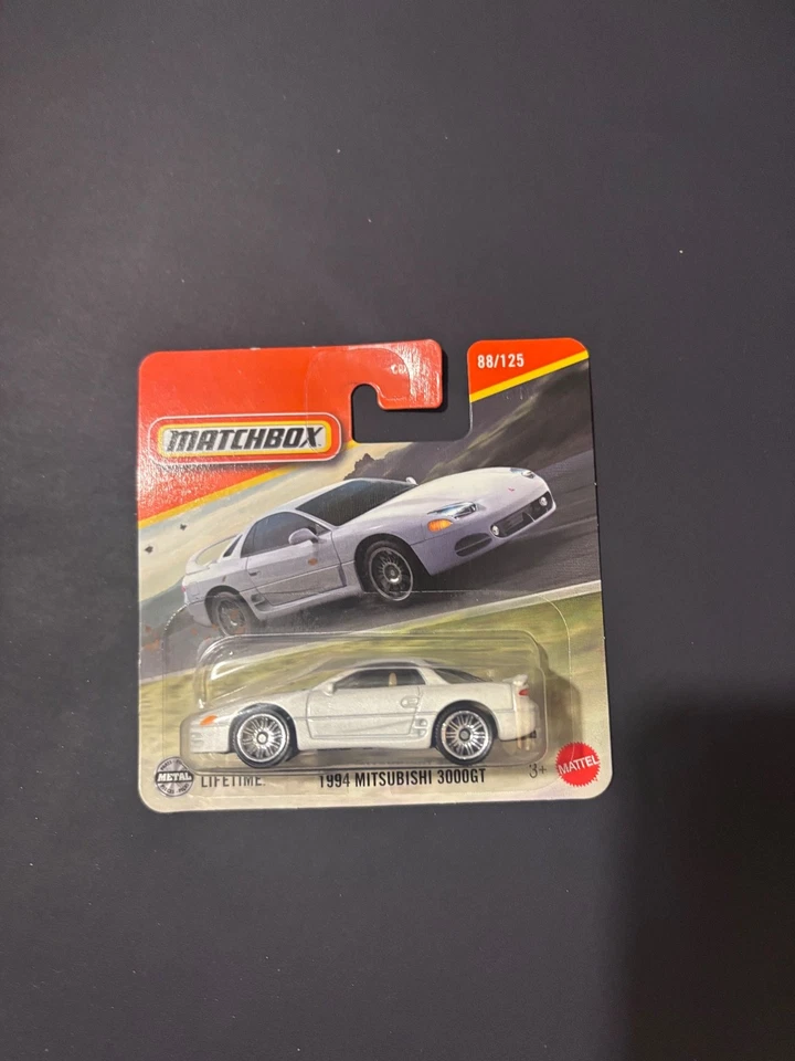 Matchbox 1994 Mitsubishi 3000GT 1:64 Bianca 2025 - Immagine 1 di 1