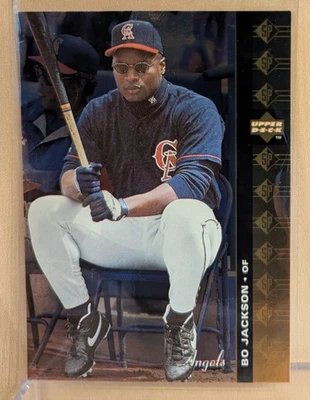 1994 Upper Deck SP #24 Bo Jackson Angels RARE ICONIC SHORT PRINT FOIL PREMIUM - Image 1 of 2
