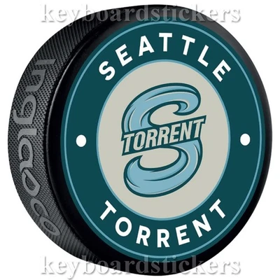 Disco de hockey recuerdo temporada 2025-2026 PWHL Seattle Torrent - NUEVO EQUIPO Foto 1 de 2