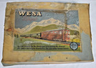 1950 BOITE VIDE WESA LILIPUT LE PETIT CHEMIN DE FER
