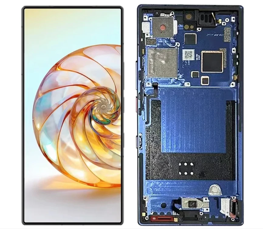 For ZTE nubia Z60 Ultra AMOLED Display LCD Screen Touch Digitizer Frame (Blue） - Image 1 of 1