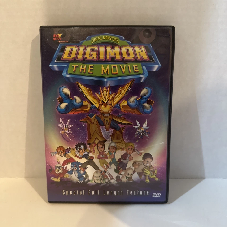 Digimon The Movie 2007 DVD anime cartoon with poster! - Good - Image 1 of 4