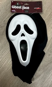 Ghost Gesichtsmaske Scream Lives Hartplastik Fun World Ostern Unlimited 2023 Neu - Bild 1 von 4